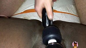 Big white cock creampies tabbyktty's black pussy.