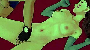 Dva in Bikini and Socks Wants to Fuck in Hotel