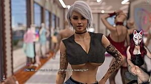 Hey, check out naked hentai action in the dressing room!