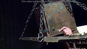 Busty Brunette Anal Lezdom Fisted