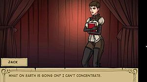 OMG, this horny vampire teen is sucking and riding that big cock! 😍