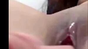 Nadya Filipina gets fucked by machine, squirting multiple times.