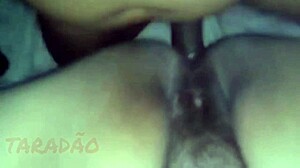 hairy pussy gets hot cum load