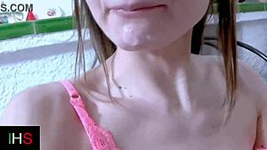 Italian slut gets pussy and anal fucked 😈