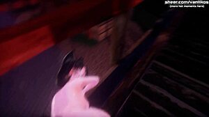 1080p60fps monster girl island horny and perverted anime teen showing her beautiful big butthole and getting an anal creampie my sexiest gameplay moments part 3