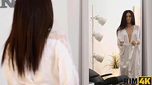 i watch wife worship my ass in kitchen