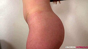 I saw redhead Harley get a deep anal creampie