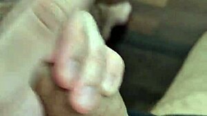Young guy cums really good in homemade video