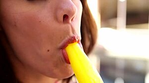 Big cock stuffs wet pussy in doggystyle