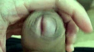 Young guy cums really good in homemade video