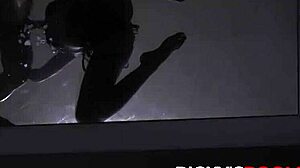 In Ricksy Room, Kira Noir feels intense emotions during creampie thug fucking