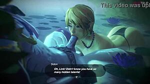 in legend of zelda, link becomes a femboy and gets anal sex