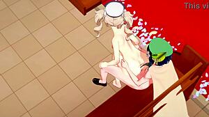 Barbara in Venti imata seks v cerkvi v Genshin Impact hentai