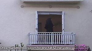 Gorgeous Fit Brunette Model Strips in Debut Lingerie Shoot