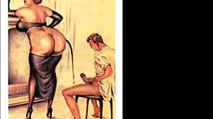 I’m totally obsessed with these vintage erotic drawings from way back!
