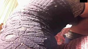 The mature woman indulges in solo play with toys on web chat