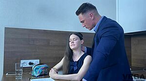 Stepsister Caught With Dildo - She Lets Me Cum In Her Tight Ass Hole