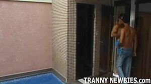 I want you to join our intense tranny orgy now. Group action with shemales and crossdressing.