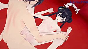 Ryuuge Kisaki and Asagiri Suou, Get Ready for Intense Sex in Blue Archive Hentai!