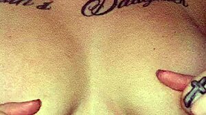 djbrisa bunny costume rips as she masturbates deliciously. she cums hard in lingerie solo.