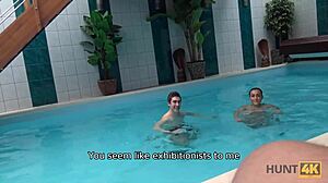 Czech Wife Gives Blowjob For Spa Access