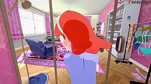 Jessica is having amazing sex with Rick in this full fantasy 3D cartoon! 😍 It's so hentai-like