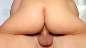 wow, double creampie and powerful squirt 😍