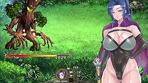 Oh wow, the adventurer loses her virginity to her pink friend in this hentai creampie scene 😘.