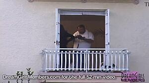 Gorgeous Fit Brunette Model Strips in Debut Lingerie Shoot