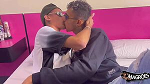 can this brazilian guy take two cocks?!