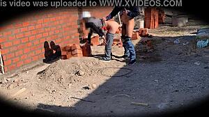 c�mara catches ingeniera nataly bent over