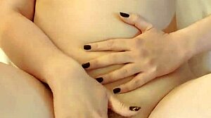 Yo, watch this young 18+ brunette touch herself first time!