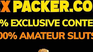 Hot blonde waitress bangs tourist hard in bathroom