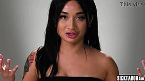 i'm an asian milf with perfect body, avery black, and i pleased myslef and masturbated