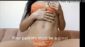 What’s an 18yo nurse doing swallowing cum in a sexy costume?