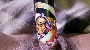 Ebony Milf Nybutterscotch Shows Hubby How Her New Black Toy Works In Close-Up Masturbation Squirting Session