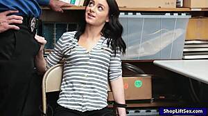 Thief Kylie Martin nailed by LP officer