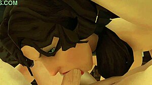 Have you seen this anime hentai where she gets a true facial again after blowjob?