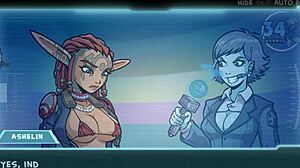 I'm enjoying star channel 34 part 89 featuring big anime tits