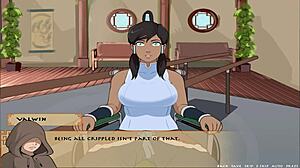 In the four element trainer, book 5, the slav part 3 unfolds in gay hentai