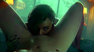 Judy alvarez fucks girl in lesbian pov animation