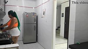 My Housekeeper Loves Sucking Me Off While Touching Herself. Pure Amateur Heat!