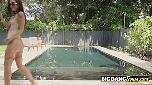 Cute Brunette Teen 18+ With Tight Ass