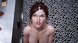 Compilation of blonde's anal sex with big tits and shaved pussy.