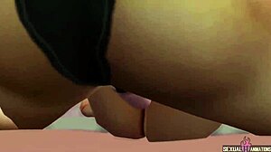 Lesbian couple engage in hot amateur sex with fingering and licking.