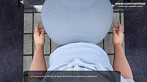 Teacher Seduces Student In Anime Game Part 33