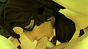 Have you seen this anime hentai where she gets a true facial again after blowjob?