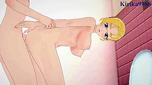 Miu F Rinji and Renka Ma in Kenichi the Mightiest Disciple Anime