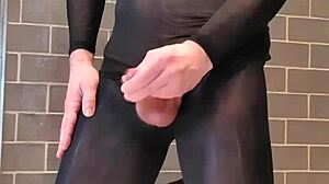 Big Shemale Cock Cum Compilation in Pantyhose