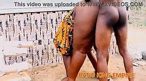 BBW Milf Gets Hardcore Doggy Fucking in the Backyard with Big Cock During Thanksgiving Preparation